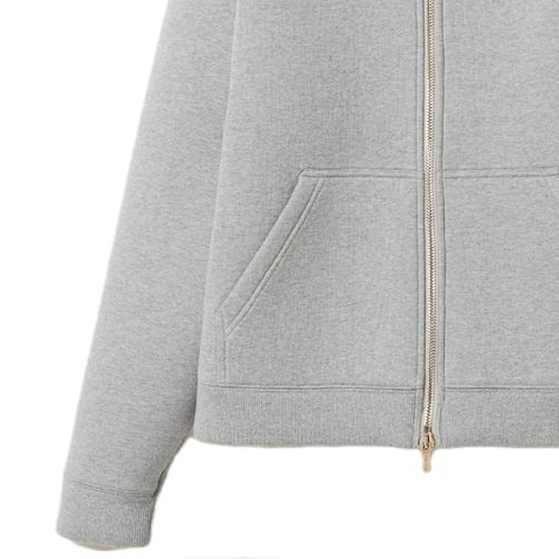 Details for (W) MIU MIU SS23 灰色连帽拉链长袖夹克 MJL967-13TC-F0031