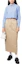 Lookbook (Women) MIU MIU SS23 High-Waisted Long Skirt with Utility Pockets Beige MG1946-1UPX-F0065