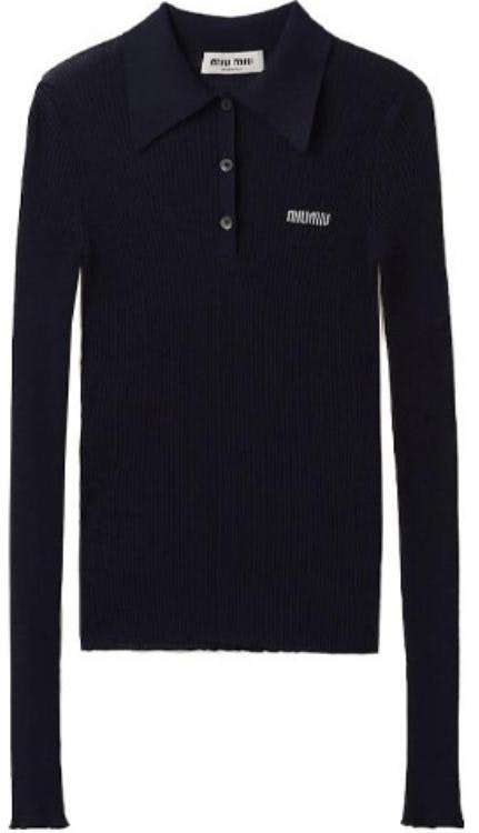 women-miu-miu-ss-23-logo-print-long-sleeve-polo-shirt-blue-mml-820-13-kv-f0008-s-232