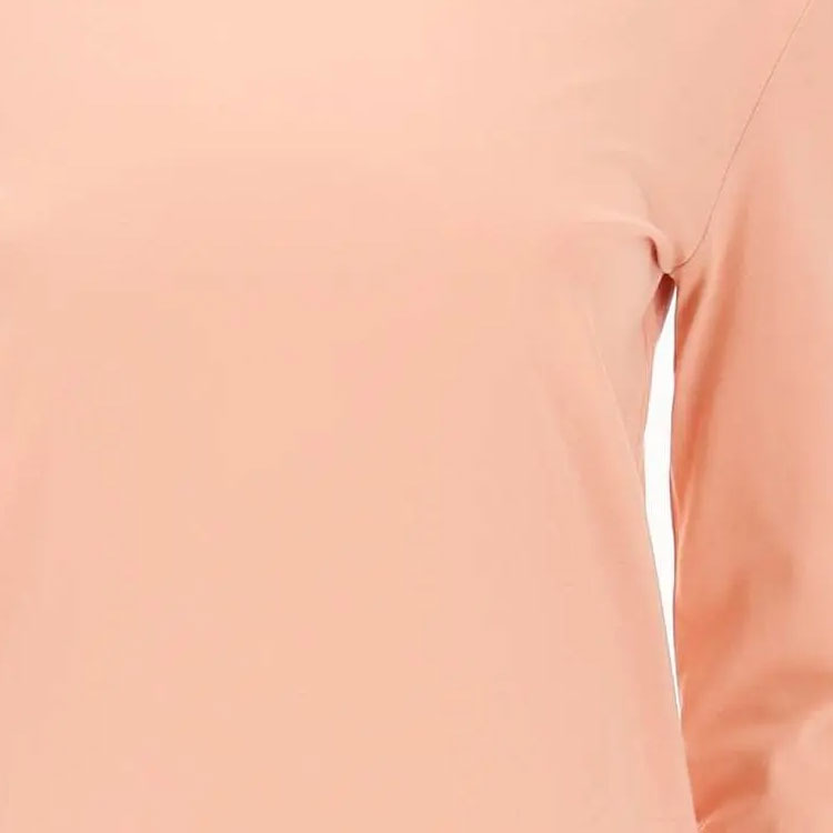 Cheap (Women) MIU MIU SS23  Pink Logo Patch Crewneck Long Sleeve Oversized T-Shirt. MJL963-1YXU-F0236-S-232