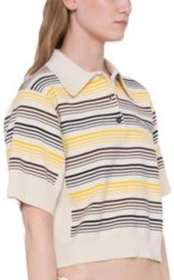 (W) MIU MIU SS23 Kemeja Polo Jalur Rajut Berhuruf Pelbagai Warna. MML796-1VIN-F0304-S-232 Purchase (W) MIU MIU SS23 Kemeja Polo Jalur Rajut Berhuruf Pelbagai Warna. MML796-1VIN-F0304-S-232