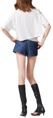 (W) MIU MIU SS23 白色刺繡Logo棉質短版針織T恤 MJN385-1YXT-F0009-S-232 Purchase (W) MIU MIU SS23 白色刺繡Logo棉質短版針織T恤 MJN385-1YXT-F0009-S-232