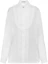 Order (W) MIU MIU SS23 Camisa Blanca Transparente con Volantes Protector Solar MK170-9401-F0009