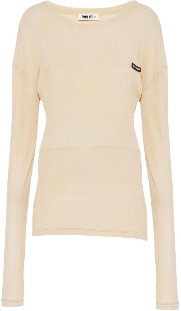 women-miu-miu-ss-23-yellow-logo-short-long-sleeve-dress-mja-844-121-u-f0-f24-s-231