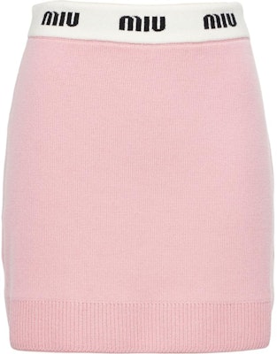 (W) MIU MIU 2023春夏粉色提花字母修身迷你裙 时尚 MMG402-1V8X-F0D8U Buy (W) MIU MIU 2023春夏粉色提花字母修身迷你裙 时尚 MMG402-1V8X-F0D8U