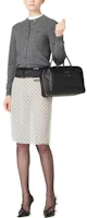 Lookbook (W) MIU MIU SS23 波點印花中腰休閒裙 白色 女裝潮流. MG2099-13R3-F0A72-S-232