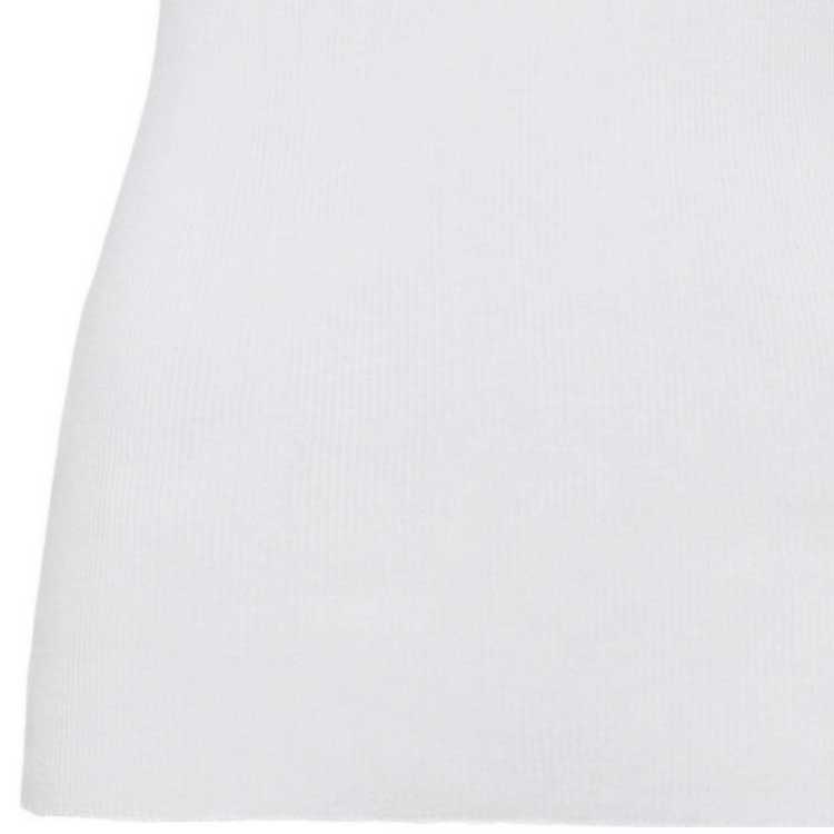 Sizing (W) MIU MIU SS23 ホワイト ロゴプリント ニット タンクトップ レディース用 MMV075-12ZL-F0009-S-231