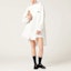 Lookbook (W) MIU MIU SS23 女士白色长袖连衣裙带标志补丁 MF5023-1XLJ-F0009-S-232