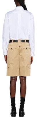 (W) MIU MIU SS23 Baju Putih Lengan Panjang Pelindung Matahari dengan Poket Dada. MK1727-10RG-F0009 Shop (W) MIU MIU SS23 Baju Putih Lengan Panjang Pelindung Matahari dengan Poket Dada. MK1727-10RG-F0009