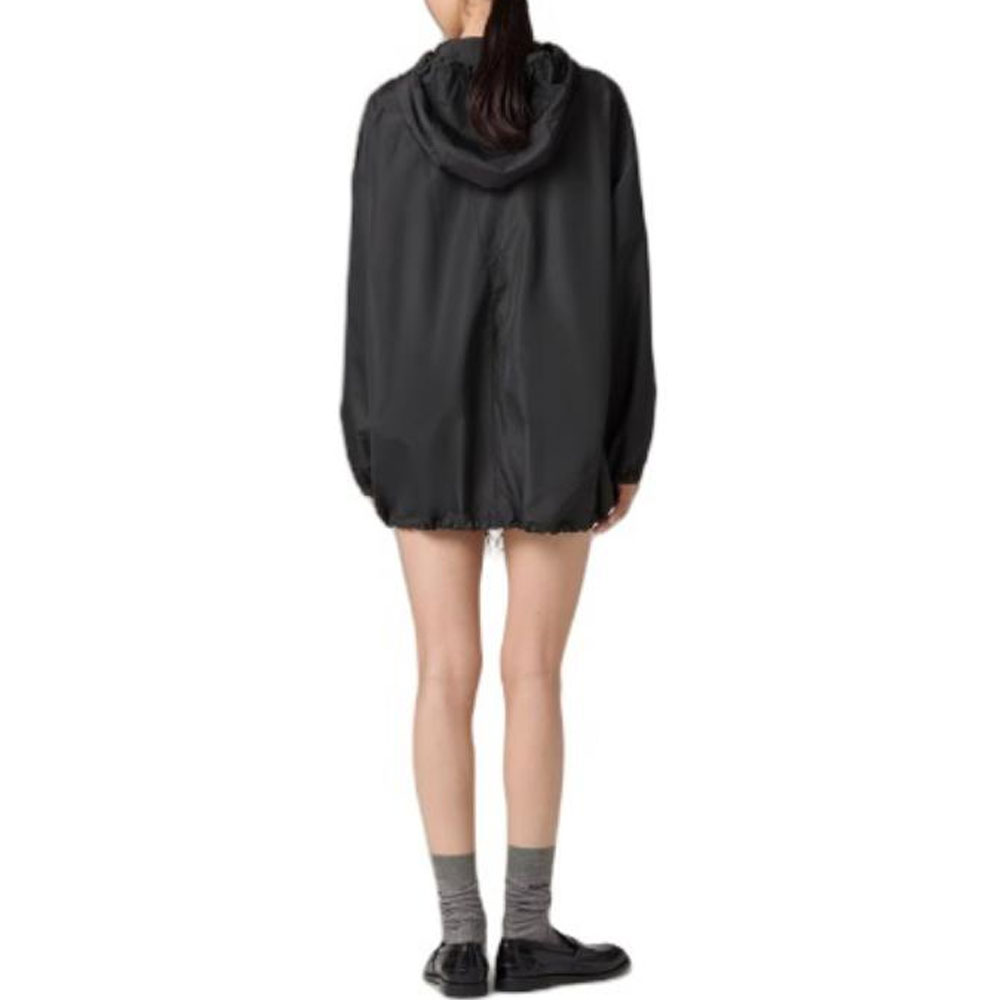 Purchase (Women) MIU MIU SS24  Black Long Sleeve Logo Jacket ML1030-13MF-F0002-S-OOO