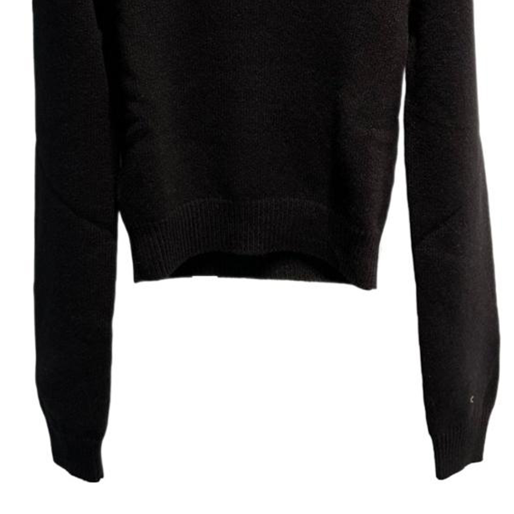 Details for (W) MIU MIU SS24 黑色水钻字母罗纹长袖毛衣 MML725-15NO-F0002-S-231