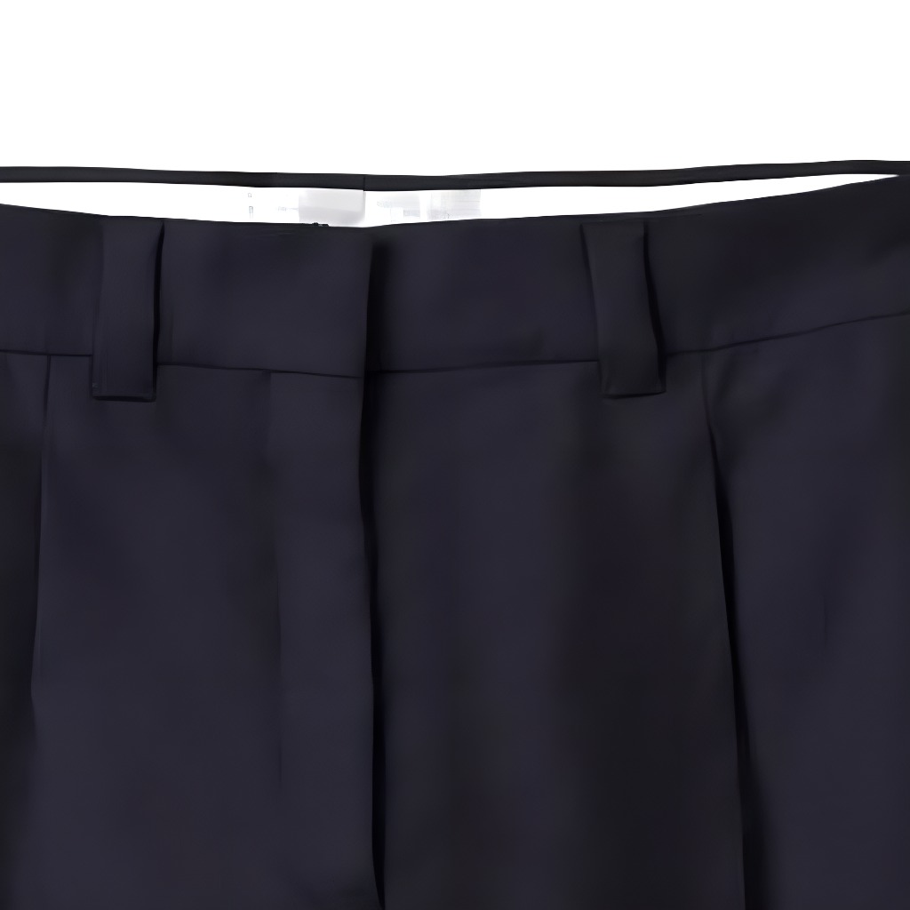 (Women) MIU MIU SS24  Blue Casual Shorts with Logo Embroidery & Zip Pockets. MP1751-11AD-F0008-S-OOO 圖 7