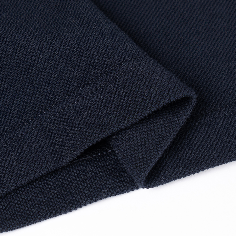 Details for (W) MIU MIU SS24 Baju Polo Lengan Pendek Biru Bersulam Logo. MJN535-14RW-F0008-S-OOO