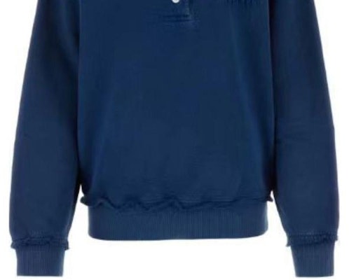 (Women) MIU MIU SS24 Blue Long-Sleeve Pullover Polo Sweatshirt with Logo Embroidery MJL914-15AT-F0008 Shop (Women) MIU MIU SS24 Blue Long-Sleeve Pullover Polo Sweatshirt with Logo Embroidery MJL914-15AT-F0008