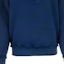 Sizing (Women) MIU MIU SS24 Blue Long-Sleeve Pullover Polo Sweatshirt with Logo Embroidery MJL914-15AT-F0008