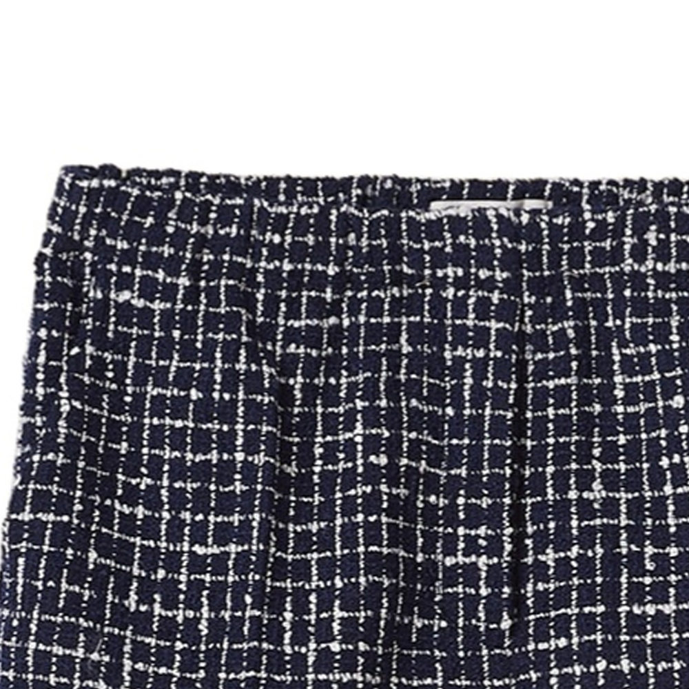 (Women) MIU MIU SS24  Blue Plaid Mid-Rise Straight-Cut Casual Shorts MP1753-14HQ-F069Q-S-OOO 圖 7