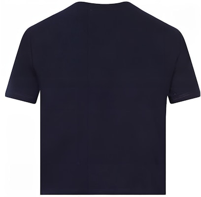 (W) MIU MIU SS24 蓝色短袖圆领字母T恤。 MJN483-14ER-F0124-S-232 Lookbook (W) MIU MIU SS24 蓝色短袖圆领字母T恤。 MJN483-14ER-F0124-S-232