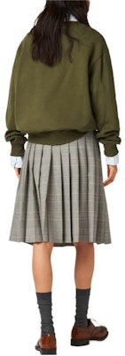 (Women) MIU MIU SS24 Camouflage Embroidered Letter Print Pullover Sweatshirt. MJL906-12HF-F0O4J-S-231 Shop (Women) MIU MIU SS24 Camouflage Embroidered Letter Print Pullover Sweatshirt. MJL906-12HF-F0O4J-S-231