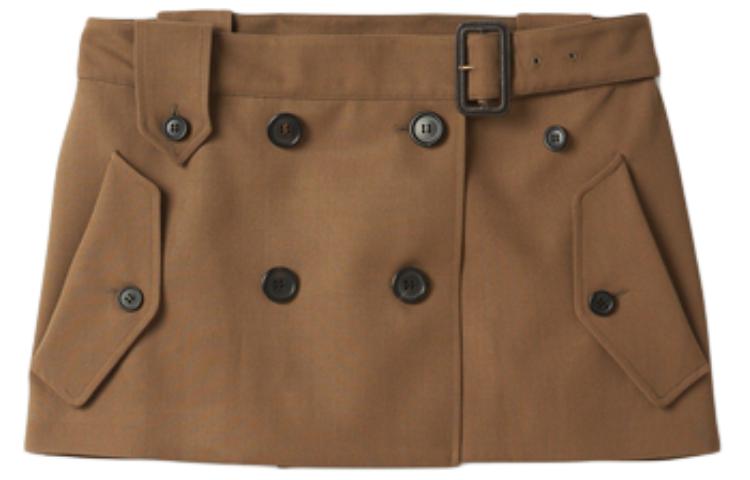 (Women) MIU MIU SS24  Double-Breasted Mini Skirt in Cork Beige. MG2124-108N-F0594-S-OOO 圖 2