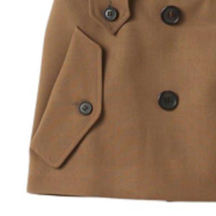 (Women) MIU MIU SS24  Double-Breasted Mini Skirt in Cork Beige. MG2124-108N-F0594-S-OOO 圖 6