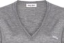 Details for (W) MIU MIU SS24 灰色V领羊毛针织衫带logo刺绣 MML931-14VT-F0031-S-OOO