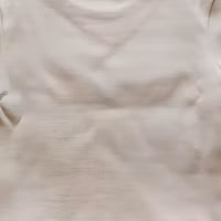 Sizing (W) MIU MIU SS24 徽標短版T恤 米白色短袖上衣 MJN847-13VD-F0018-S-232