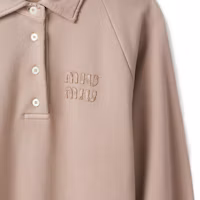 Details for (W) MIU MIU SS24 長袖刺繡Logo衛衣 MJL914-137J-F0627-S-231