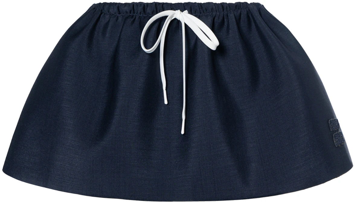 women-miu-miu-ss-24-navy-blue-solid-elastic-waist-mini-skirt-casual-wear-mg-2200-14-z0-f0124-s-ooo
