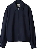 Order (W) MIU MIU SS24 深藍色拉鍊長袖尖領外套 ML1041-12I1-F0124-S-OOO