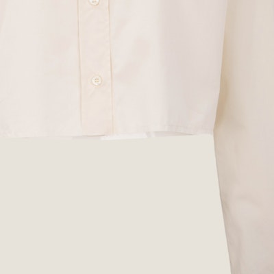 (W) MIU MIU SS24 Kemeja Ivory Lengan Panjang Logo Sulam Butang. MK1694-10RG-F0304-S-OOO Purchase (W) MIU MIU SS24 Kemeja Ivory Lengan Panjang Logo Sulam Butang. MK1694-10RG-F0304-S-OOO