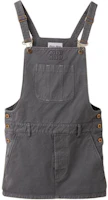 (Women) MIU MIU SS24 Logo Embroidered Straight-Cut Slip Dress Women - Iron Gray. MF5240-1350-F0D65-S-OOO (Women) MIU MIU SS24 Logo Embroidered Straight-Cut Slip Dress Women - Iron Gray. MF5240-1350-F0D65-S-OOO