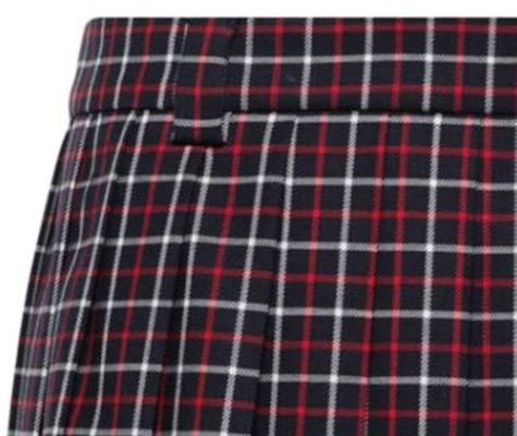 (Women) MIU MIU SS24 Plaid Mini Casual Skirt Women’s Black MG2040-14HR-F0969-S-232 Sizing (Women) MIU MIU SS24 Plaid Mini Casual Skirt Women’s Black MG2040-14HR-F0969-S-232