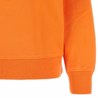 Purchase (Women) MIU MIU SS24 Solid Logo Pullover Long Sleeve Sweatshirt Women Orange. MJL988-12HF-F0B2Y-S-OOO