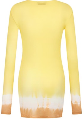 (W) MIU MIU SS24 渲染扎染长袖连衣裙 黄色 MJA842-1463-F03UP-S-231 Lookbook (W) MIU MIU SS24 渲染扎染长袖连衣裙 黄色 MJA842-1463-F03UP-S-231