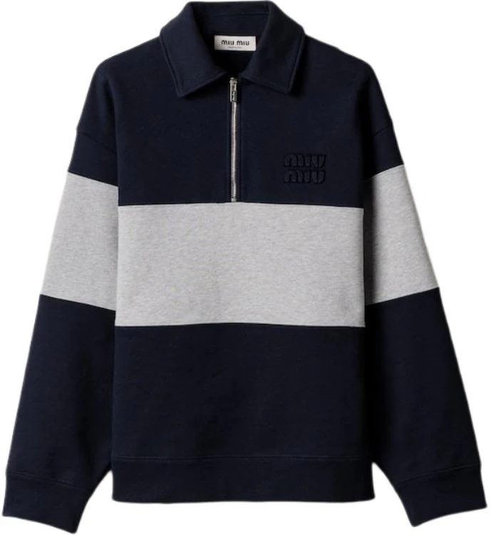 women-miu-miu-ss-25-blue-half-zip-cotton-polo-sweatshirt-summer-series-mjl-090-17-h4-f005-r-s-ooo