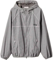 (Women) Miu Miu SS25 Summer Plaid Tech Fabric Long Sleeve Bomber Jacket Multicolor ML1234-17L3-F0OPP-S-OOO (Women) Miu Miu SS25 Summer Plaid Tech Fabric Long Sleeve Bomber Jacket Multicolor ML1234-17L3-F0OPP-S-OOO