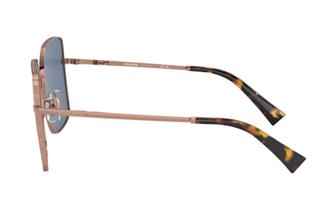 Shop (W) MIU MIU 女士时尚方形太阳镜 - 时尚百搭款式。 SMU51Y_EZVF_F01V1_C_060