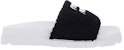 (W) Selipar Fesyen Terry Cloth MIU MIU 'Hitam'. 5XX542_2LH_F0002_F_010