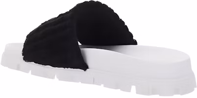 Shop (W) 缪缪黑色毛巾布时尚拖鞋 5XX542_2LH_F0002_F_010