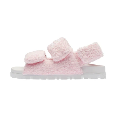 (W) MIU MIU Terry Cloth Sandal 'Pink'