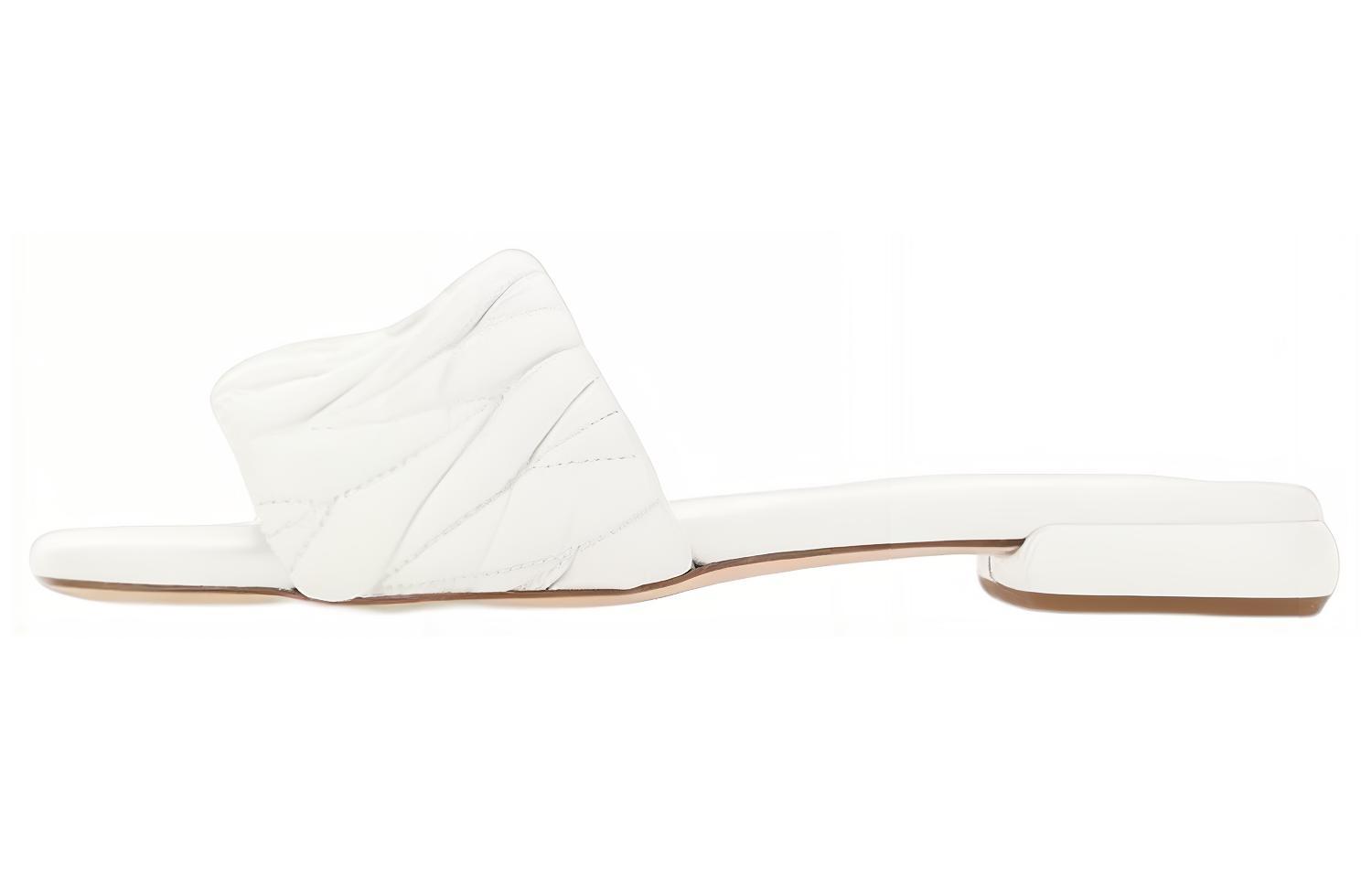 (Women) MIU MIU Toe Cap Slip-on 'Fashion Sandal White' 5XX605_LM5_F0009_F_0103