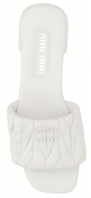 (W) MIU MIU Toe Cap Selipar 'Sandal Fesyen Putih' 5XX605_LM5_F0009_F_0103 Shop (W) MIU MIU Toe Cap Selipar 'Sandal Fesyen Putih' 5XX605_LM5_F0009_F_0103