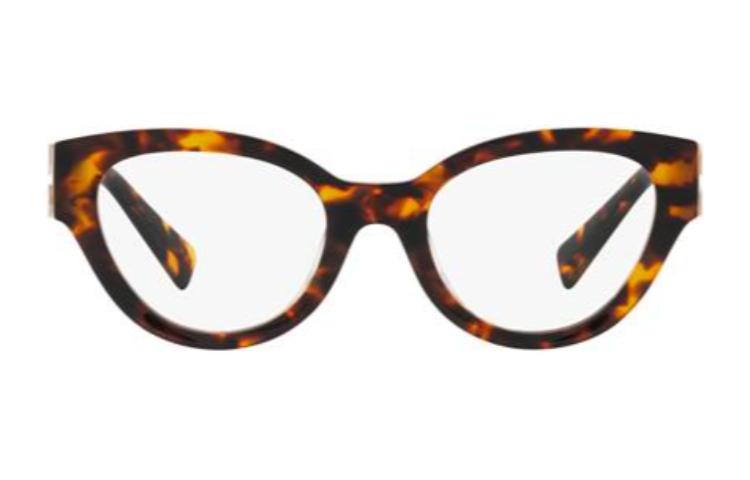(Women) MIU MIU Trendy Cat Eye Optical Glasses for Women - Brown (Prescription Ready) MU01VVVAU1O1 圖 4