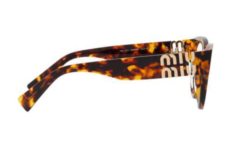 (Women) MIU MIU Trendy Cat Eye Optical Glasses for Women - Brown (Prescription Ready) MU01VVVAU1O1 圖 5