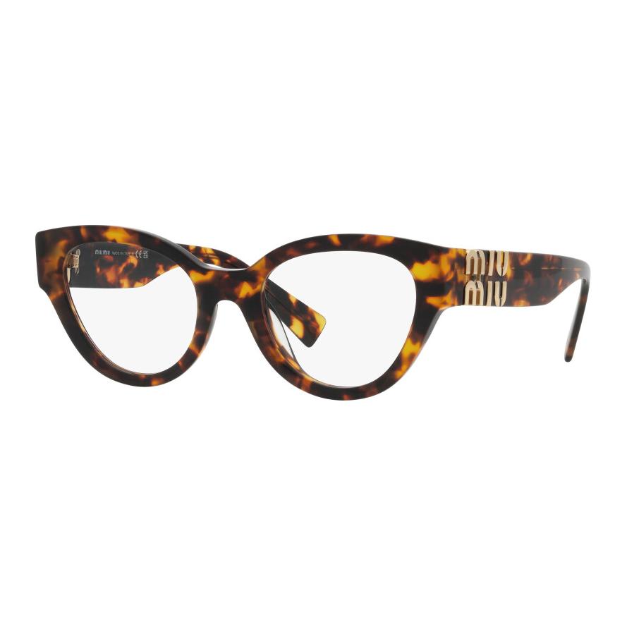 (Women) MIU MIU Trendy Cat Eye Optical Glasses for Women - Brown (Prescription Ready) MU01VVVAU1O1 圖 7