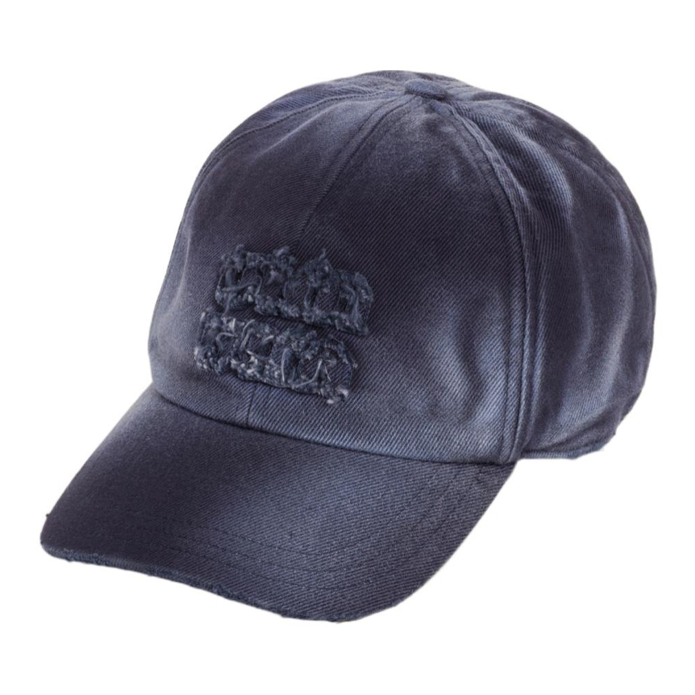 Order (W) MIU MIU 水洗布藍色棒球帽 5HC2742CRZ