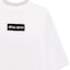 Sizing (Women) MIU MIU White FW23 Oversized Letter Knit Short Sleeve T-Shirt. MJN385-14AT-F0009-S-232