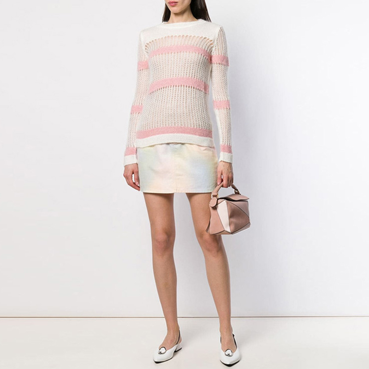 Lookbook (W) MIU MIU 白色馬海毛長袖圓領毛衣 MML239-1SA3-F0PJZ