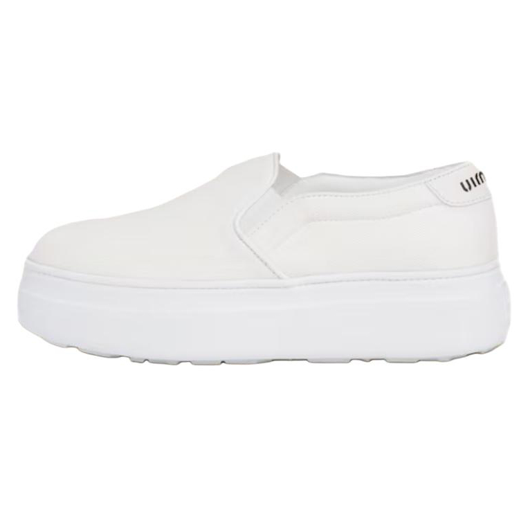 (Women) MIU MIU White Slip-On Round Toe Casual Low-Top Shoes 5S152E_CSL_F0009_F_055