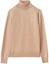 Buy (W) Suéter de Cuello Alto Manga Larga Beige para Mujer MIU MIU. MMR425-13S1-F0627